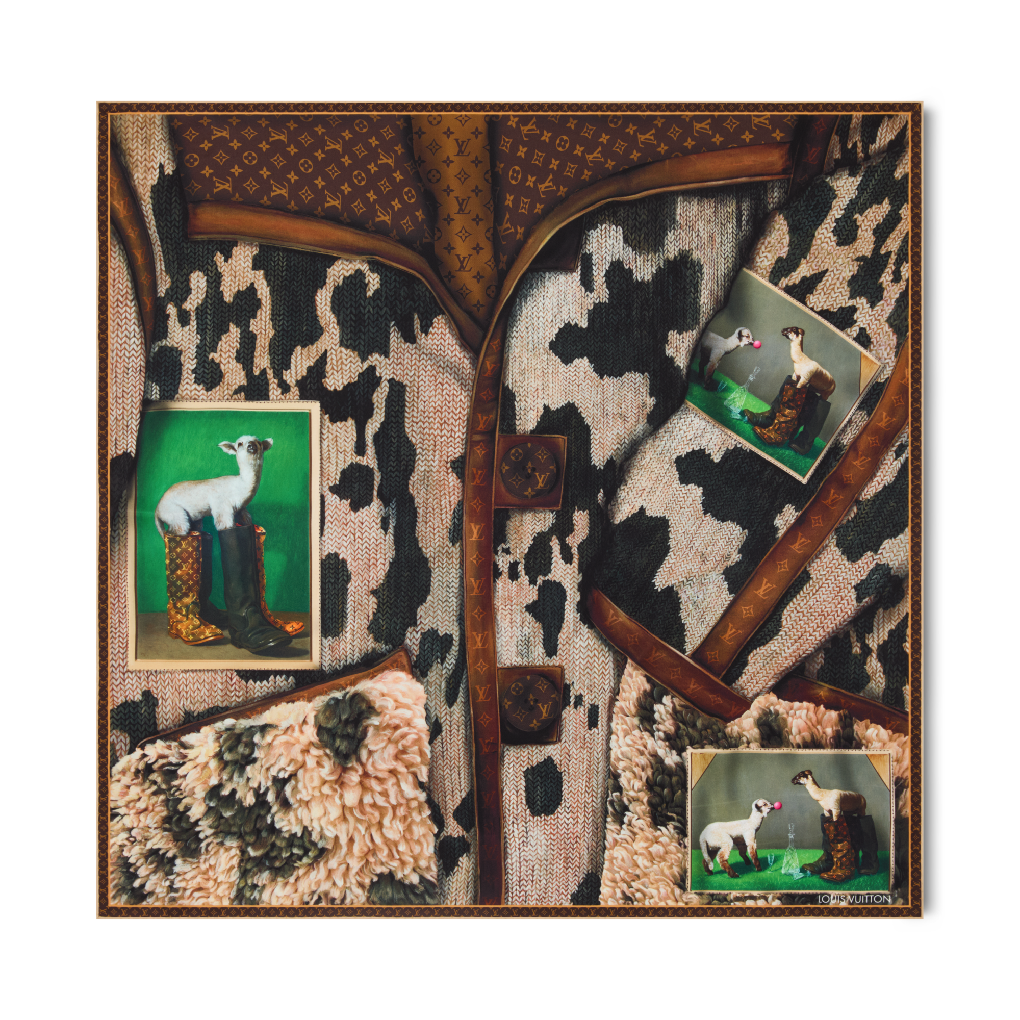 Jacket Close Up Square 90 S00 - Women - Accessories | LOUIS VUITTON ®